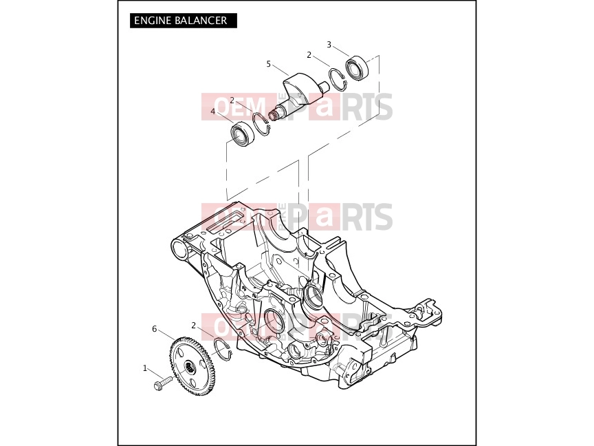 Harley-Davidson 2006 VRSC VRSCD NIGHT ROD  - VRSCD ENGINE BALANCER