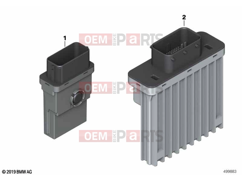 BMW Motorrad BMW 2021 C models CE04 (0C51, 0C53) 61 | Basic module 
