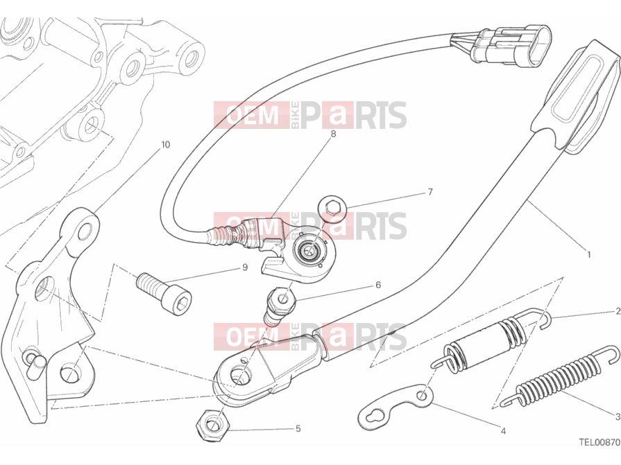 SIDE STAND - Ducati Scrambler Icon 2017