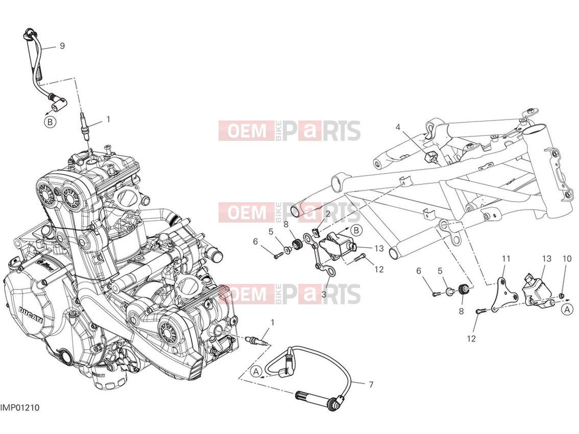 DUCATI 2024 Multistrada V2 S Ignition system