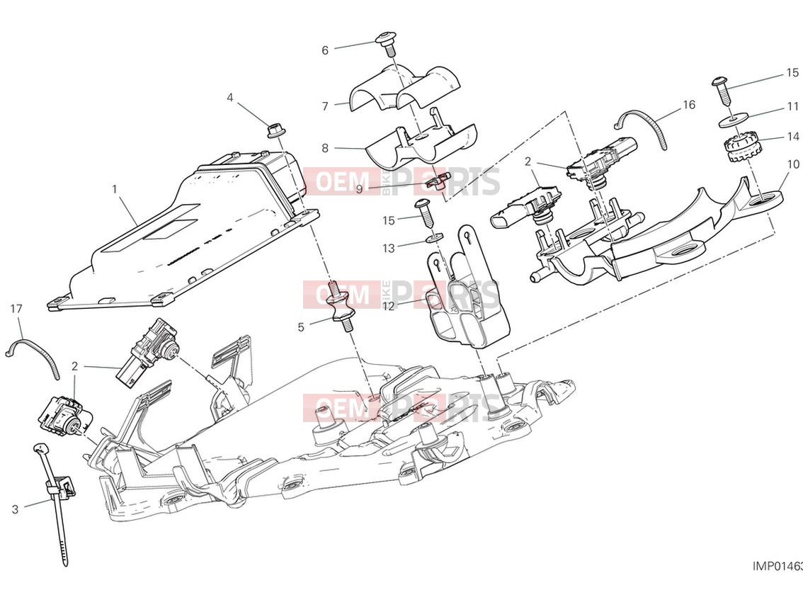 DUCATI 2024 Multistrada V4 Engine control unit