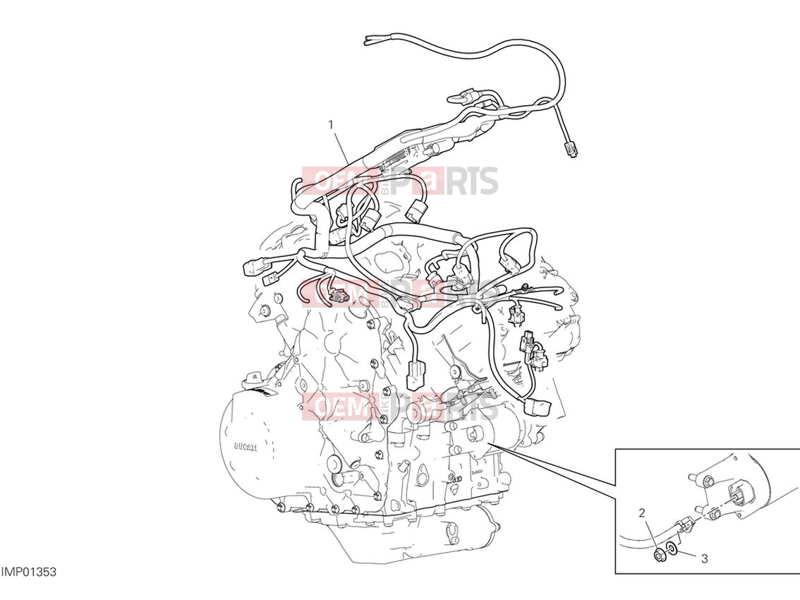 DUCATI 2024 Multistrada V4 RS Engine electric system