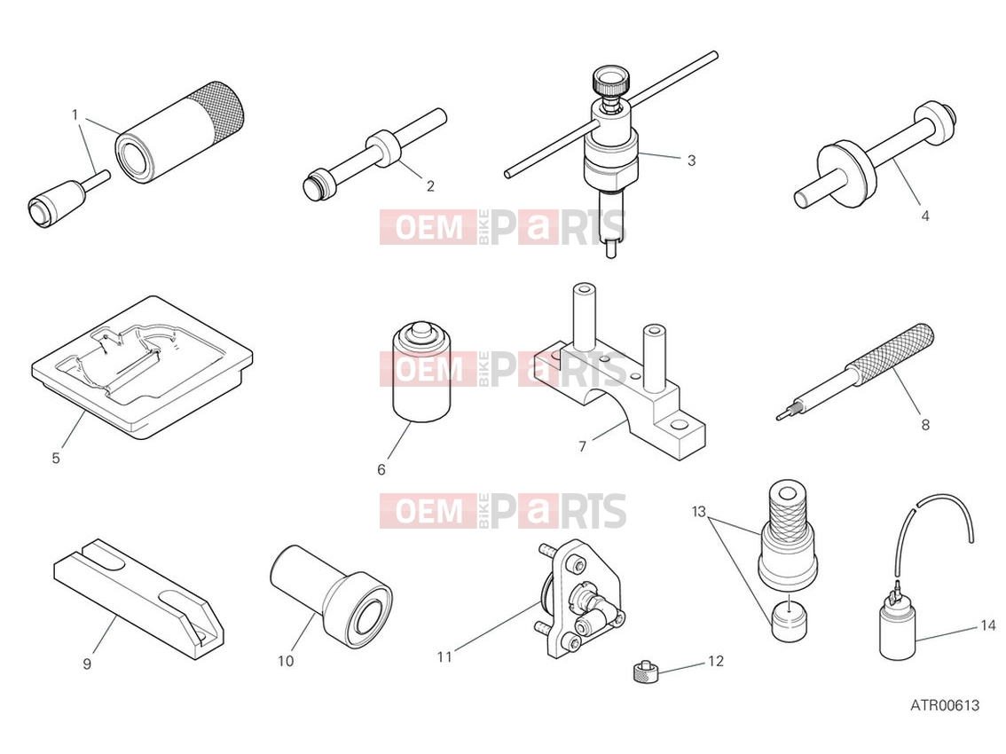 DUCATI 2024 Multistrada V4 Rally Workshop service tools (engine)