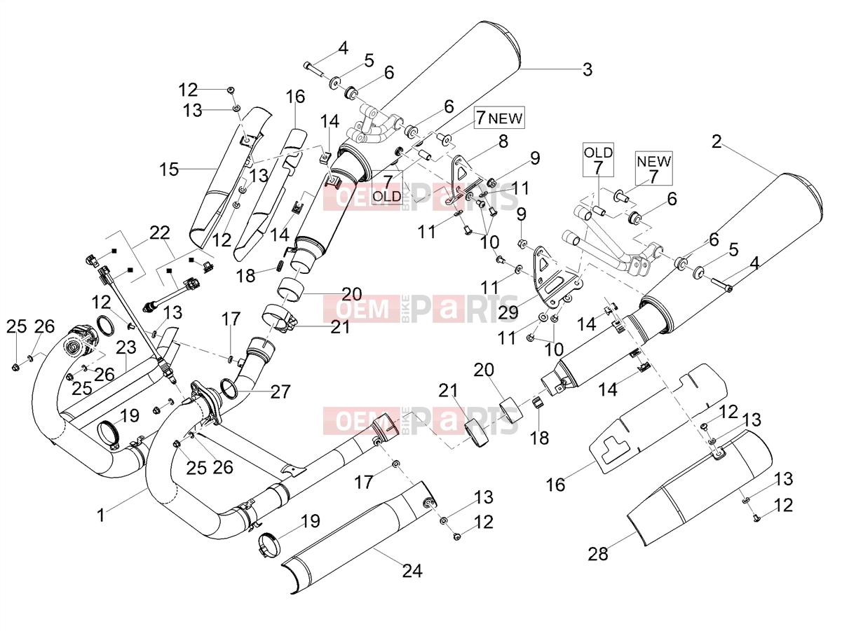 MOTOGUZZI V7 Stone 850 (EU, GSO) Engine » Silencer