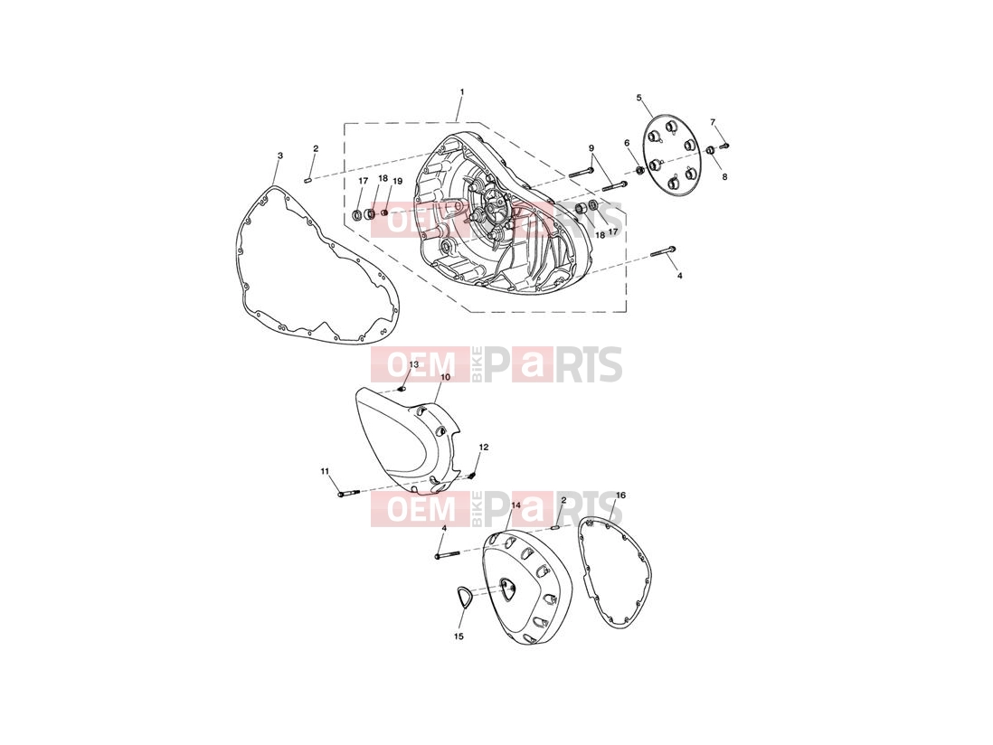 Triumph 2010 THUNDERBIRD Engine Covers