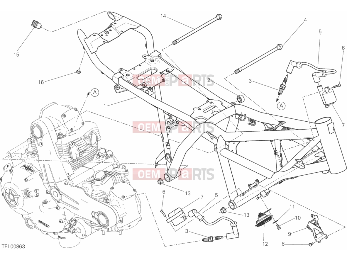 DUCATI 2015 Scrambler Classic FRAME