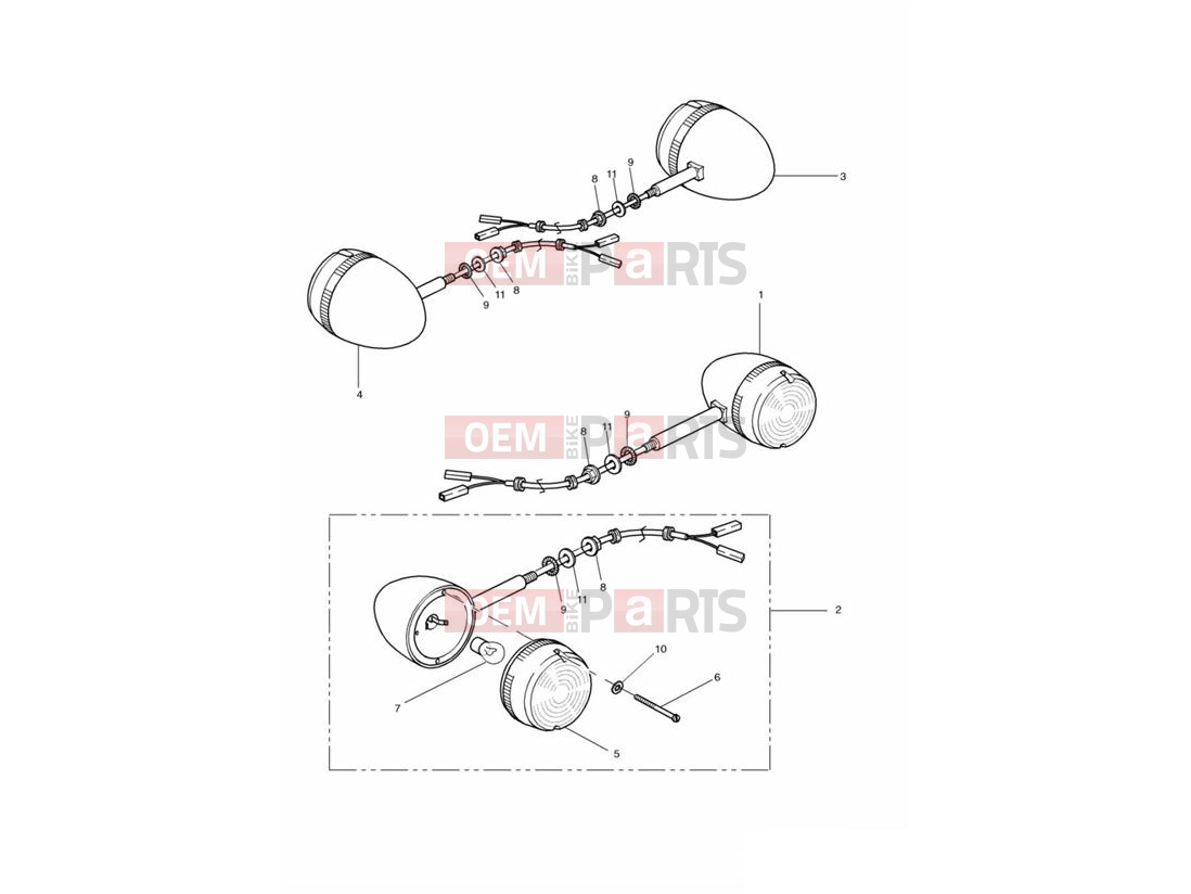 Triumph 2002 THUNDERBIRD Indicators