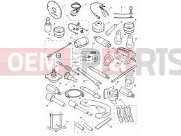Triumph 2024 Rocket 3 GT Service tools