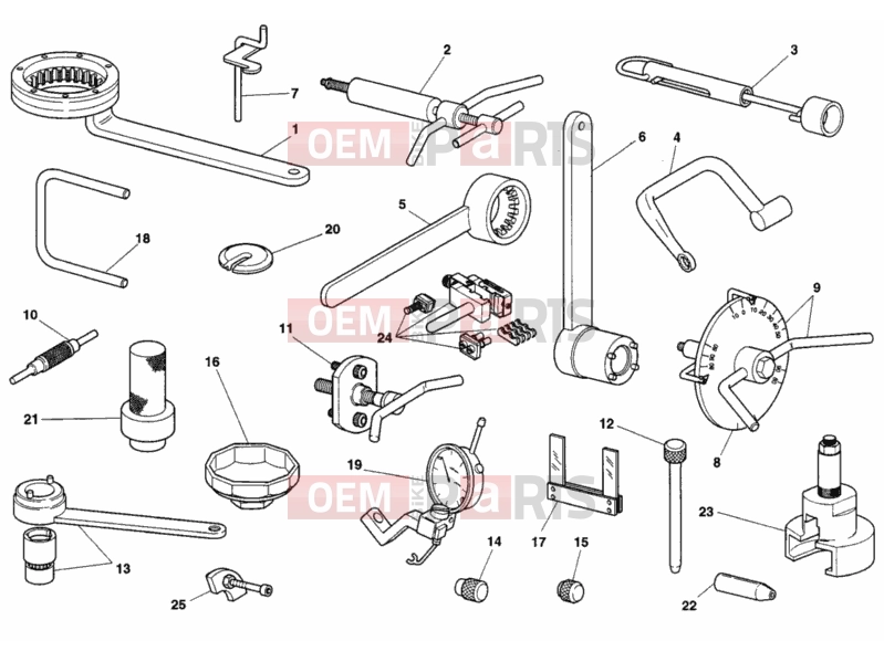DUCATI 1996 Monster 400 WORKSHOP SERVICE TOOLS » SPECIAL TOOLS