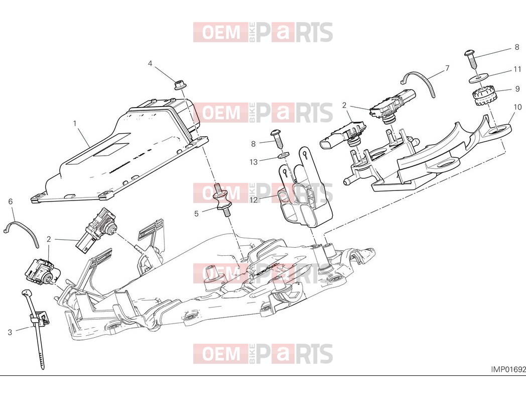 DUCATI 2025 Multistrada V4 Control unit