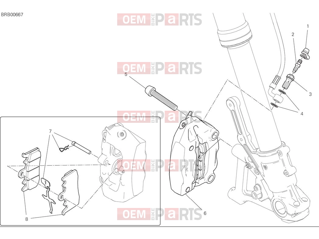 Front brake system - Ducati Scrambler Nightshift 2025