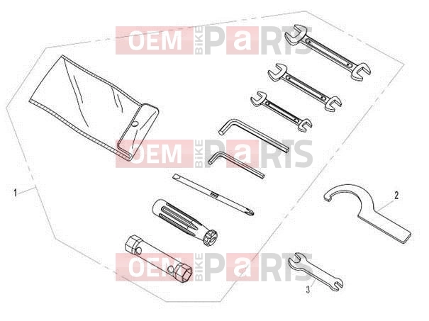 CFMOTO 2011 UTV UFORCE 600 (CF600-5) TOOLS