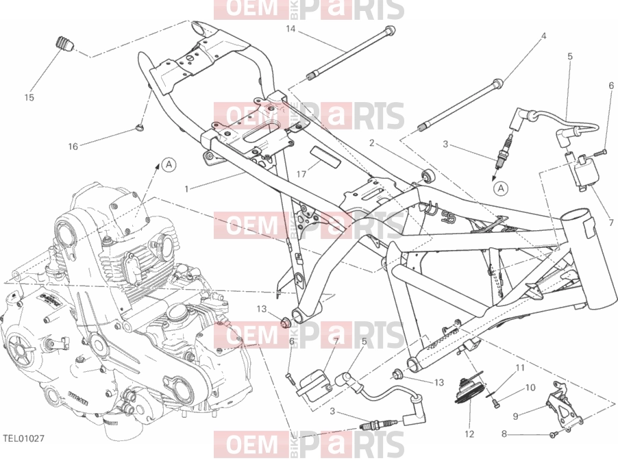 DUCATI 2017 Scrambler Classic FRAME