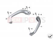 BMW Motorrad BMW 2016 C-Models C evolution (0C03) Grab handles