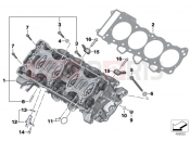BMW Motorrad BMW 2014 S models HP4 (0D01, 0D11) Cylinder Head
