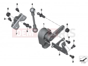 BMW Motorrad BMW 2014 S models HP4 (0D01, 0D11) Level sensor