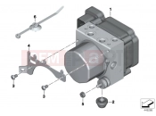 BMW Motorrad BMW 2014 S models HP4 (0D01, 0D11) Pressure modulator ABS