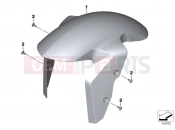 BMW Motorrad BMW 2014 S models HP4 (0D01, 0D11) Wheel cover, front