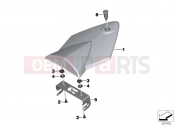 BMW Motorrad BMW 2014 S models HP4 (0D01, 0D11) Stool cover