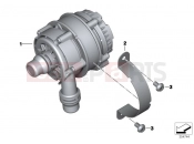 BMW Motorrad BMW 2014 C-Models C evolution (0C03) Electric coolant pump