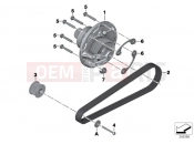 BMW Motorrad BMW 2014 C-Models C evolution (0C03) Belt Drive