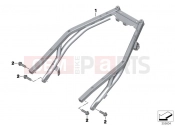 BMW Motorrad BMW 2014 C-Models C evolution (0C03) Rear frame