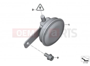 BMW Motorrad BMW 2014 C-Models C evolution (0C03) Horn