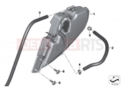 Expansion tank - BMW Motorrad HP4 (0D01, 0D11) 2012