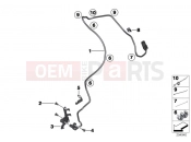 Front wheelspeed sensor - BMW Motorrad HP4 (0D01, 0D11) 2012