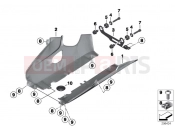 Engine encapsulation extension - BMW Motorrad HP4 (0D01, 0D11) 2012