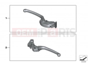 HP hand lever, folding - BMW Motorrad HP4 (0D01, 0D11) 2012