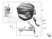 Tank-Bag - BMW Motorrad HP4 (0D01, 0D11) 2012