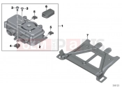Retrofit antitheft alarm system - BMW Motorrad HP4 (0D01, 0D11) 2012