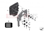 Control unit for BMS-E - BMW Motorrad C 600 Sport (0131, 0132) 2012