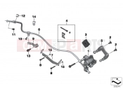 Parking brake - BMW Motorrad C 600 Sport (0131, 0132) 2012