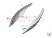 Tail trim - BMW Motorrad C 600 Sport (0131, 0132) 2012