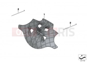 Air duct - BMW Motorrad C 600 Sport (0131, 0132) 2012
