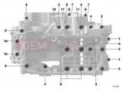 BMW Motorrad BMW 2017 F models K8x F 850 GS (0B09, 0B19) Screw connection, engine housing