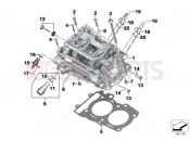 BMW Motorrad BMW 2017 F models K8x F 850 GS (0B09, 0B19) Cylinder Head