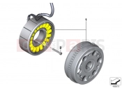 BMW Motorrad BMW 2017 F models K8x F 850 GS (0B09, 0B19) Alternator