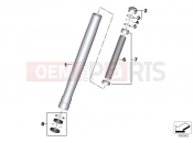 BMW Motorrad BMW 2017 F models K8x F 850 GS (0B09, 0B19) Stanchion