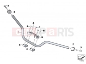 BMW Motorrad BMW 2017 F models K8x F 850 GS (0B09, 0B19) Handlebar