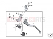 BMW Motorrad BMW 2017 F models K8x F 850 GS (0B09, 0B19) Clutch control assembly