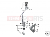 BMW Motorrad BMW 2017 F models K8x F 850 GS (0B09, 0B19) Brake master cylinder