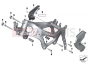 BMW Motorrad BMW 2017 F models K8x F 850 GS (0B09, 0B19) Front frame