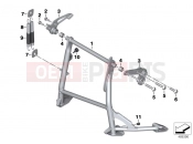 BMW Motorrad BMW 2017 F models K8x F 850 GS (0B09, 0B19) Center stand