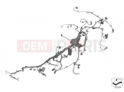 BMW Motorrad BMW 2017 F models K8x F 850 GS (0B09, 0B19) Main wrg harness special-purpose vle.