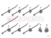 BMW Motorrad BMW 2017 F models K8x F 850 GS (0B09, 0B19) Cable tie / cable tie with bracket