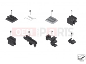 BMW Motorrad BMW 2017 F models K8x F 850 GS (0B09, 0B19) Plug-in connection bracket