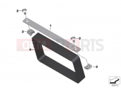 BMW Motorrad BMW 2017 F models K8x F 850 GS (0B09, 0B19) Additional battery holder